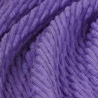 Tissu jacquard tricoté 100% polyester, doux, confortable, élastique, respirant, résistant au rétrécissement, résistant aux plis, léger