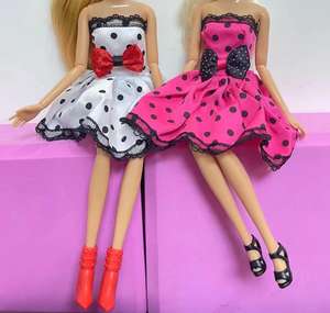 Moda 11,5 pulgadas 1/6 venta 30 cm BB muñeca ropa tutú vestido para BB, PP y Fr <span class=keywords><strong>muñecas</strong></span> - Product Image 2