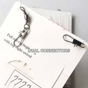 Anzuelos de cuerda de piel de pez real, aparejo de mar luminoso, anzuelo de pesca de camarón suave, señuelo, cebo, anzuelo de pesca - Product Image 4