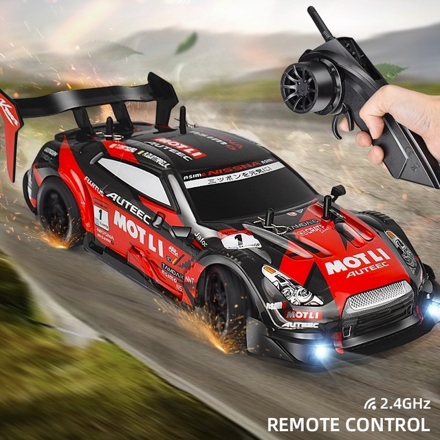 Naxing 1:16 Professional Adult Rechargeable GTR Sports Car RC Four-Wheel Drive High-Speed Drift Racing Toy Car 1080p HD Camera