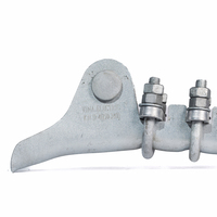Tension souche pince câble ligne électrique aérienne raccord T-boulon pince en alliage d'aluminium haute qualité meilleur prix