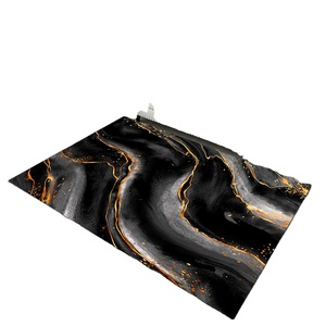 <span class=keywords><strong>Alfombra</strong></span> colorida de lujo para <span class=keywords><strong>baño</strong></span>, líneas negras, para el hogar, sala de estar, dormitorio, sofá, felpudo, decoración, <span class=keywords><strong>alfombra</strong></span> antideslizante para niños - Product Image 1