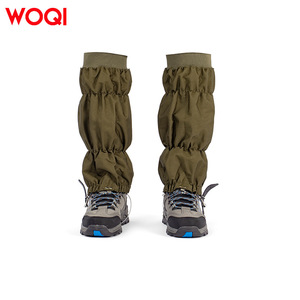 Guêtres WOQI vertes en polyester, protection imperméable pour la randonnée, le camping, la neige, les activités de plein air pour adultes - Product Image 4