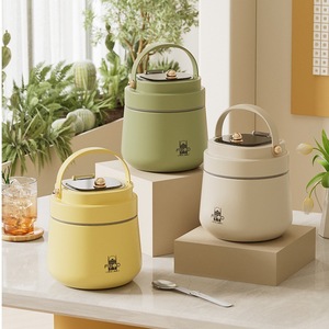 Recipiente Térmico para Sopa, Taza para Desayuno, Recipiente Aislado al Vacío, Recipientes Portátiles para Alimentos, Loncheras <span class=keywords><strong>Bento</strong></span>, Acero Inoxidable - Product Image 3