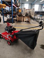 Balayeuse manuelle pour feuilles et routes ROADWAY RWQS11, moteur Honda 4.3HP, largeur de travail 500mm, 120kg