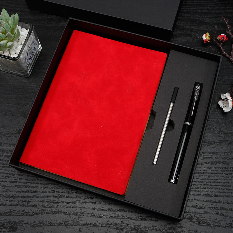 Coffret cadeau rouge A5 [Sheeppard Notebook]