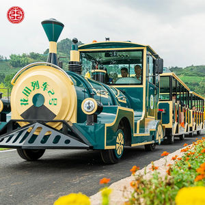 <span class=keywords><strong>Tren</strong></span> Turístico de 40 Plazas para Atracciones, <span class=keywords><strong>Tren</strong></span> Turístico sin Rieles para la Venta - Product Image 3