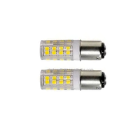 Lampe Led BA15D/BAY15D/BA15S Base à baïonnette 3.5-4W 12V AC/DC 110-130V AC 350LM Mini ampoule LED à économie d'énergie Ampoules de maïs