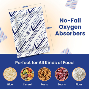 Absorbeur d'oxygène avec indicateur de capacité pour viande séchée, gâteaux et collations – Agent auxiliaire chimique de qualité alimentaire - Product Image 4