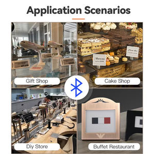 Etiquettes Iot de vente au détail sans fil personnalisées de 1.54 pouces avec affichage électronique des prix pour solution de vente au détail intelligente de dépanneur en libre service - Product Image 3