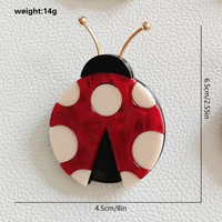 Logo personnalisé broche animaux broche épingles de sûreté femmes bijoux de mode pour accessoires vestimentaires