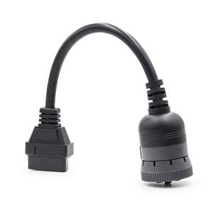 เครื่องมืออ่านรหัสรถบรรทุกพลาสติกสายเคเบิลอะแดปเตอร์สำหรับ OBD2 16Pin สำหรับ <span class=keywords><strong>OBD1</strong></span> OBD2ซอฟต์แวร์เวอร์ชันใหม่ล่าสุดรับประกัน2ปี - Product Image 2