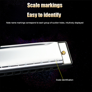 Starway Venta al por mayor Bruce 10 Hole Harmonica C Key Armonica Introducción para principiantes a jugar para niños - Product Image 3