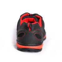 Chaussures de sécurité décontractées tendance en cuir de vachette suédé, avec embout et plaque en acier, résistantes à l'abrasion, semelle MD, chaussures de protection