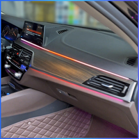 Lumière ambiante de voiture TMPRO 64 couleurs RGB Symphony pour BMW Série 5 G38 2018-2023, éclairage intérieur, accessoires de modification automobile