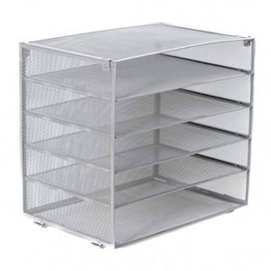 Organisateur de bureau en maille à 5 compartiments pour trier les papiers, de qualité supérieure - Product Image 3