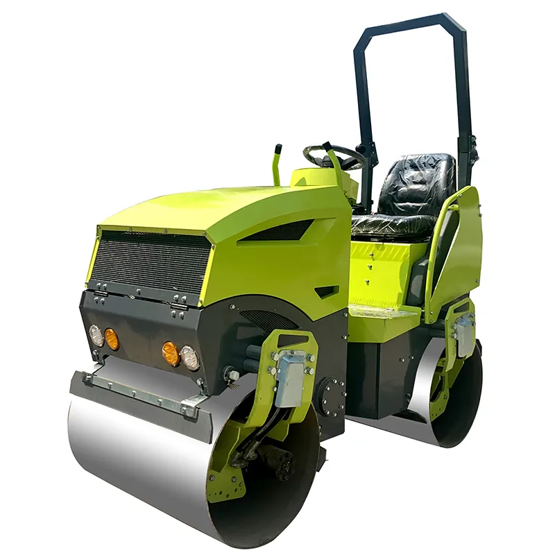 1 ton 2 ton 3 ton 4 ton double drum diesel hydraulic vibrating tandem compactor road roller