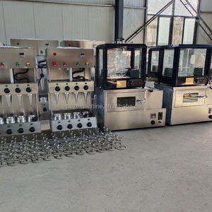 <span class=keywords><strong>Acheter</strong></span> Italie Production moule rotatif spirale pain Maquina tasse Pizza cône Machine ensemble De Conos faisant <span class=keywords><strong>four</strong></span> fabricant 110 220 V en conique - Product Image 4