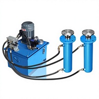 Station de pompage hydraulique synchronisée pour cylindres multiples, groupe hydraulique électrique haute pression pour levage et pressage