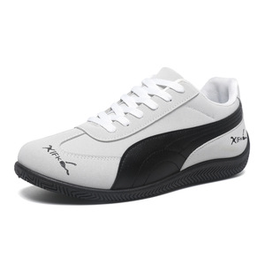 Chaussures pour hommes, surface en cuir, confortables et polyvalentes, nouvelles chaussures rétro, chaussures de sport et de loisirs, chaussures de skate, chaussures pour hommes - Product Image 2