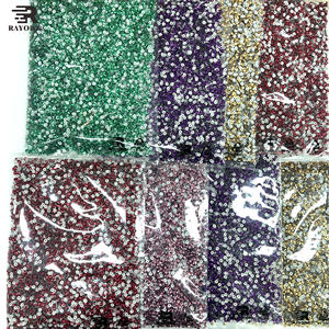 170 brut en vrac irisé lâche <span class=keywords><strong>paillettes</strong></span> 4mm tasse ronde <span class=keywords><strong>paillettes</strong></span> couleurs mélangées PVC broderie pour coudre bricolage Art artisanat vêtements - Product Image 5
