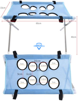 Support de hammock pour toilettage canin, chaise de douche pliable pour chien, tabouret de bain robuste pour petits et moyens chiens