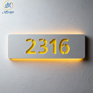 Letrero <span class=keywords><strong>de</strong></span> Puerta con Sensor <span class=keywords><strong>de</strong></span> Luz <span class=keywords><strong>de</strong></span> Estilo <span class=keywords><strong>Chino</strong></span> Personalizado, Señalización Comercial para Espacios Comerciales, Letrero con Número <span class=keywords><strong>de</strong></span> Habitación <span class=keywords><strong>de</strong></span> Hotel - Product Image 3