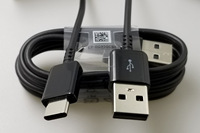 Cable de Carga Rápida 3A para Teléfono S8, Conductor de Cobre Puro, Revestimiento de TPE, Compatible con S8/S9/S10 Note10, iPhone y Android, Cable USB Tipo-C