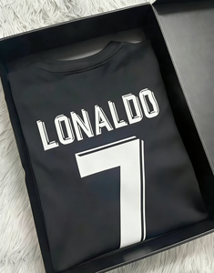 Jersey Sepak Bola Retro Thailand Berkualitas Grosir Custom, Jersey Sepak Bola Diy Real Madrid, Ukuran S-4XL Ronaldo - Product Image 1