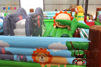 WINSUN Château gonflable extérieur avec toboggan pour enfants