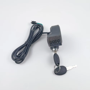 E-Bike-Daumengasgriff mit Voltmeter, Digitaler Spannungsanzeige, Schalter und Schlüsselsperre - Product Image 3