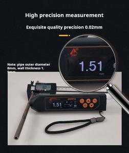 Taşınabilir yüksek doğruluk 0.01mm ultrasonik kalınlık ölçer dedektörü kalem 2mm-150mm aralığı OLED ekran IP65 koruma 3400mAh - Product Image 2