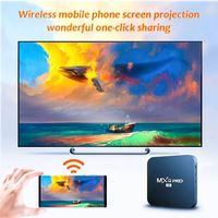 Mx Pro 4K 5G Android Smart TV Box Quad Core H.265 4K HD 2.4/5G Double WIFI 3D Vidéo Home Cinéma TV Set Top Box
