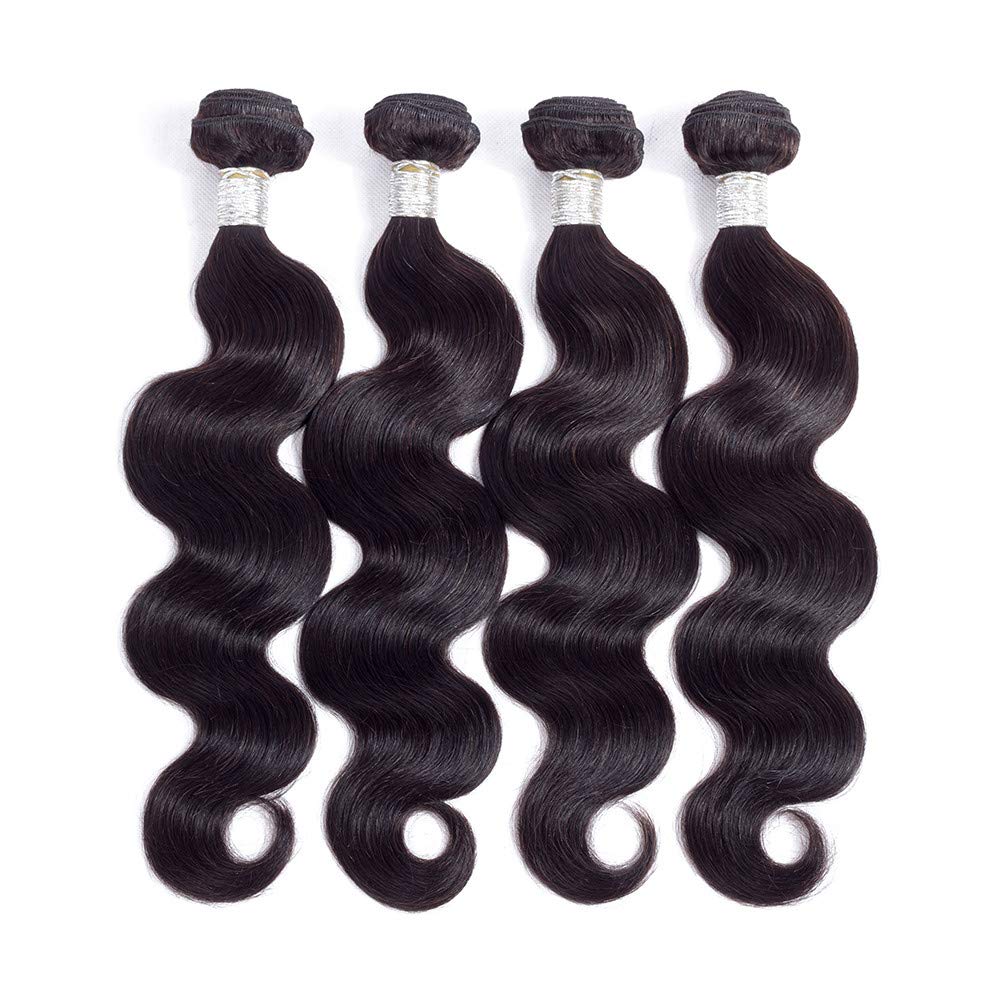 Cheap peruvian hair vendor 12a grade virgin human hair bundle with closure, cabello humano brazilian hair weaves for black wome