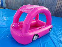 Flotteur gonflable en PVC pour bébé, jouet aquatique flottant en forme de voiture, bateau flottant pour piscine, marque HTH pour enfants