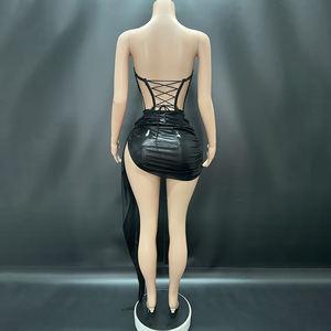 Vêtements <span class=keywords><strong>de</strong></span> soirée Clubwear <span class=keywords><strong>de</strong></span> soirée Robes <span class=keywords><strong>de</strong></span> <span class=keywords><strong>cocktail</strong></span> pour dames <span class=keywords><strong>Boutique</strong></span> <span class=keywords><strong>de</strong></span> luxe Vêtements pour femmes avec cristaux - Product Image 6