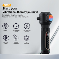 Appareil de massage électrique pour tissus profonds Appareil de thérapie physique Pistolet de massage chauffant et rafraîchissant pour la récupération musculaire des athlètes