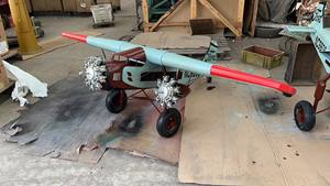 En gros Personnaliser Creative <span class=keywords><strong>Avion</strong></span> Modèle Échelle Pour La Maison Bar vintage décoration murale En Métal Modèle <span class=keywords><strong>Avion</strong></span> - Product Image 3