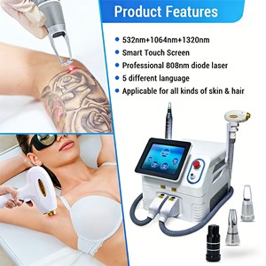 Portable 2 In1 3 Wavelength Hair and Tattoo Removal Machine Salon Beauty Equipment - Product Image 3