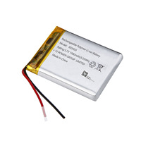 Baterai Lithium Polymer Kustom 3.7V 803450 1500mAh Baterai LiPo untuk Pelacak GPS Sensor Nirkabel Pabrik Produsen OEM ODM