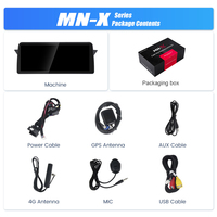 Écran de voiture MEKEDE Android 14 8core 4G WiFi 12 + 512G GPS Navigation Car-play Auto Caméra arrière pour BMW X1 E84 2009-2014