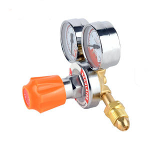 Équipement de soudage en laiton, régulateur de débit, vanne de réduction de pression au propane GPL, filetage externe, manomètre de pression de gaz, régulateur d'oxygène - Product Image 3