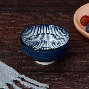 Bát trộn salad gốm sứ men xanh cao cấp bán buôn, nhiều mẫu in màu sắc, đồ dùng bàn ăn đánh bóng cho các bữa tiệc, bát xanh tùy chỉnh - Product Image 5