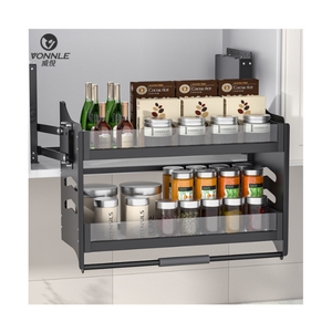 Cucina 22 26 pollici cestello ascensore tirare giù scaffali armadi sollevare ripiano <span class=keywords><strong>Hardware</strong></span> <span class=keywords><strong>Pull</strong></span> Down idraulico armadio idraulico - Product Image 1