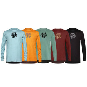 <span class=keywords><strong>Camiseta</strong></span> de Ciclismo de Manga Larga para Hombre, para MTB, BMX, ATV, Descenso, Motociclismo Todoterreno, Transpirable, Personalizable - Product Image 1