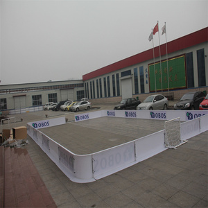Panneaux de patinoire de hockey sur mesure pour sous-sol, barrière de mur de patinoire sportive, barrière de football, couleur blanche, 20*40m, panneaux de patinoire de floorball <span class=keywords><strong>en</strong></span> <span class=keywords><strong>plastique</strong></span> PP - Product Image 6