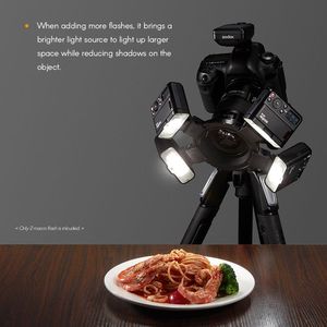 Flash macro Godox MF12 K2, lumière couleur, système sans fil 2,4 GHz X, flash TTL Speedlite pour appareils photo Nikon, Canon, Sony, FUJIFILM, Olympus - Product Image 5