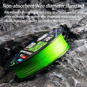 Línea de Pesca Exybo Zh8 Super Braid PE 3.0 100M de Alta Resistencia para Lanzamientos Largos - Product Image 3