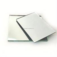 Plaques de miroir en verre transparent ou argenté en aluminium moderne découpées sur mesure 2 mm 3 mm 4 mm 5 mm 6 mm Différentes tailles disponibles