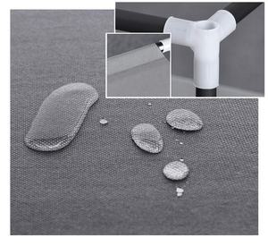 Портативный шкаф, шкаф, органайзер для одежды, полка для хранения из нетканого материала - Product Image 3